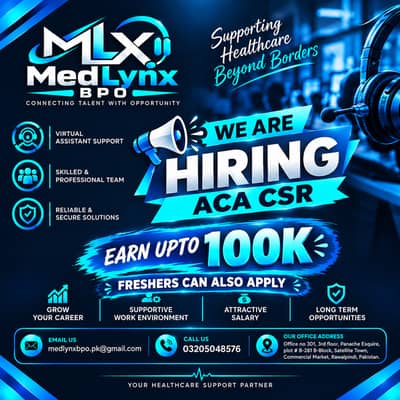 Aca Self Verifier || Med LynX BPO || Rawalpindi.