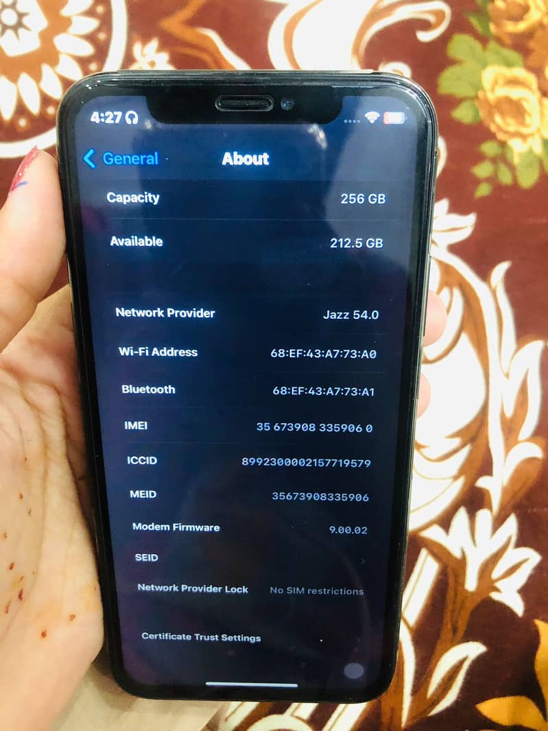 Apple iPhone X 5