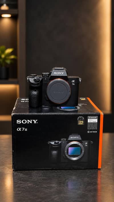 Sony A7 III Full Frame Mirrorless Camera | 9/10 | Box