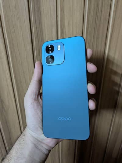 OPPO A6 8/128 blue just box open