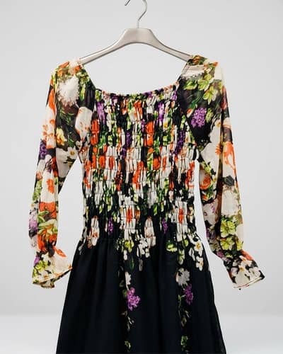 western long Floral Maxi