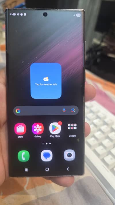 Samsung Mobile S22 Ultra Offical PTA APPROVED green dot