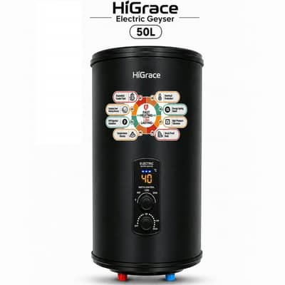 HiGrace Solar Electric Geyser 30L,40L,50L,60L | Inverter Technology