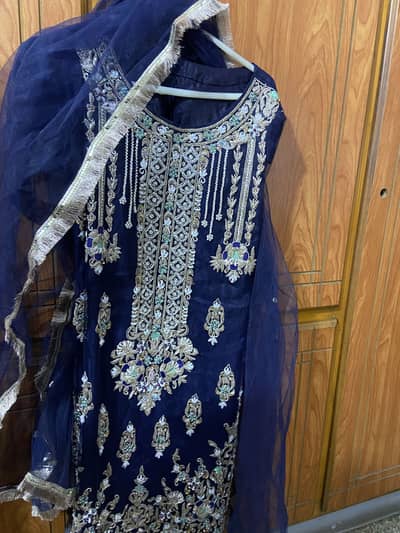 Medium size full heavy work dress for sale
