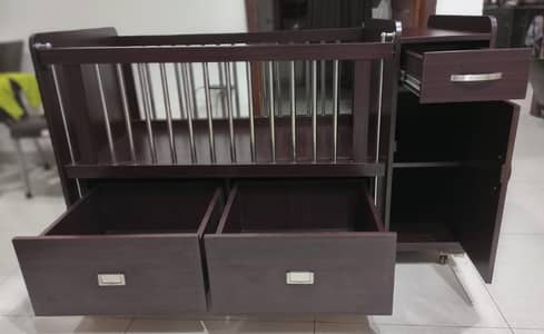 Baby Cot Wooden