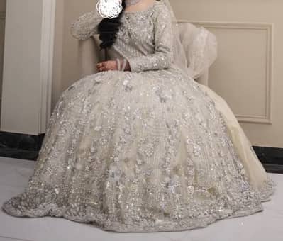 Bridal dress/wedding dress/walima lenga
