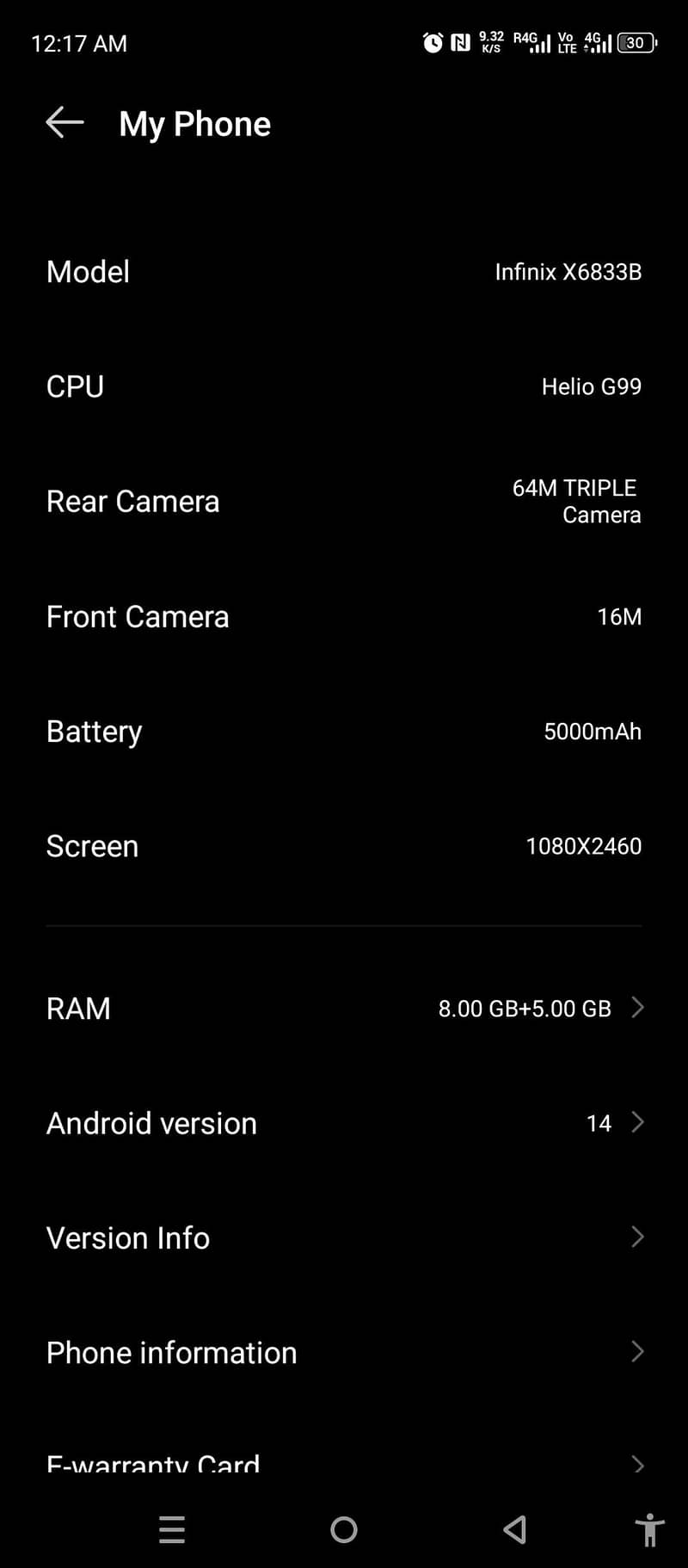 Infinix Note 30 1