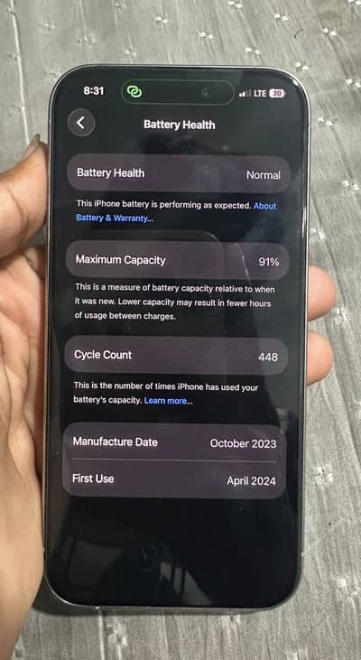 Apple iPhone 15 Pro pta approved