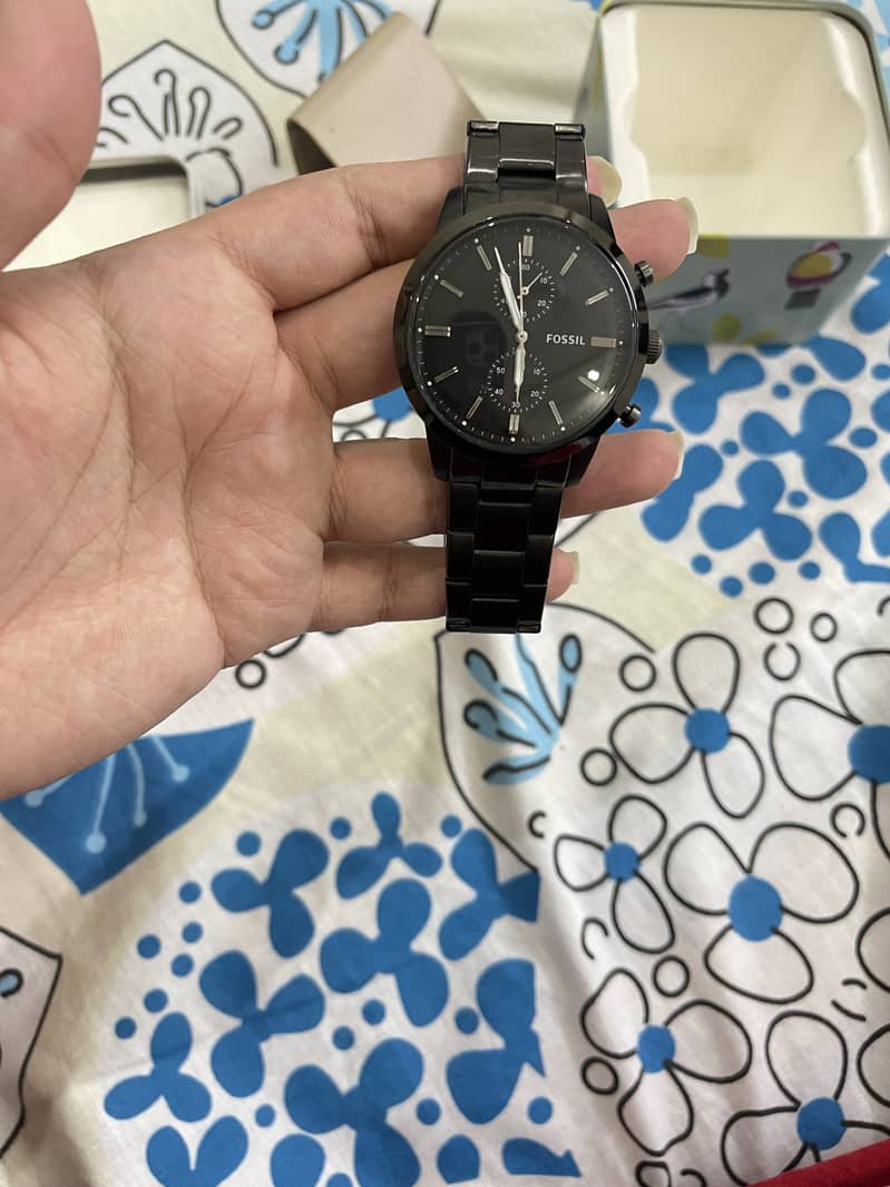 Fossil chronographic watch 2