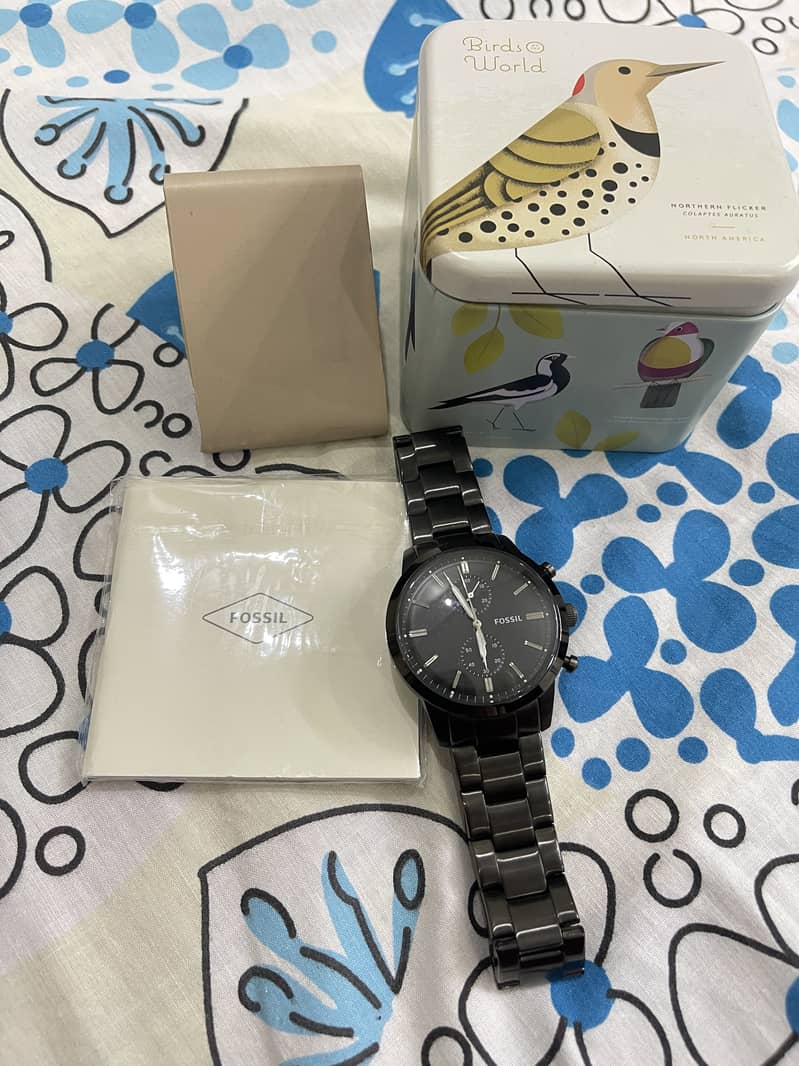 Fossil chronographic watch 5