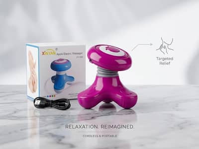 Portable Body Relaxer Device with USB & Battery Support