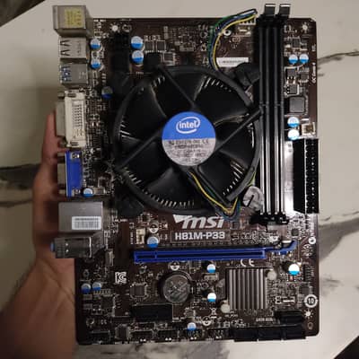 i7-4770 Combo | i7 4th with MSI H81 Mobo | Condition Fresh Imported