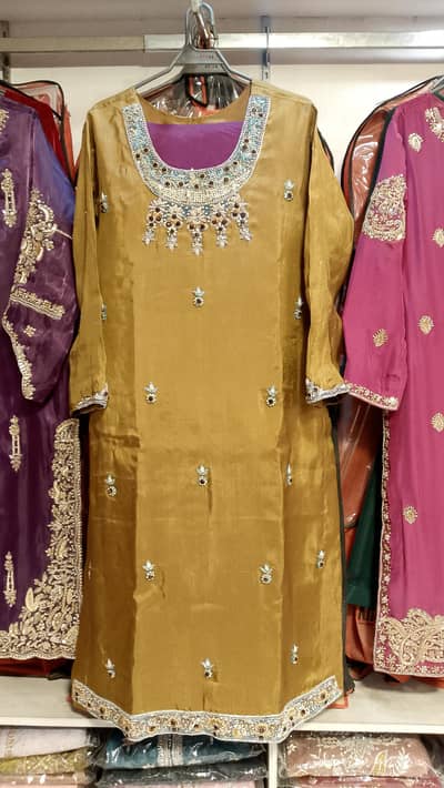 mustard color new suit
