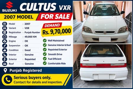 Suzuki Cultus VXR 2007