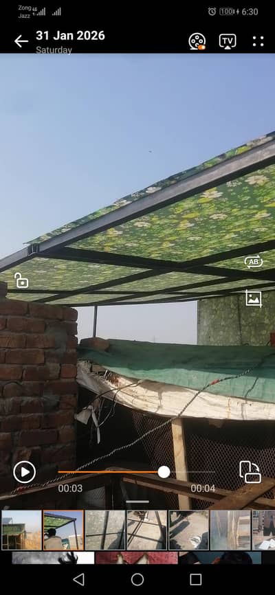 12/14 ka fiber shed  available for sale 6 month use howa hai bus