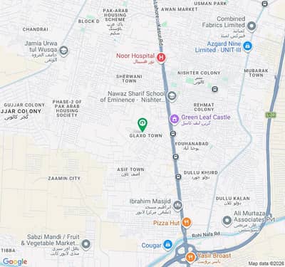Get A 5 Marla Commercial Plot For Sale In Glaxo Town