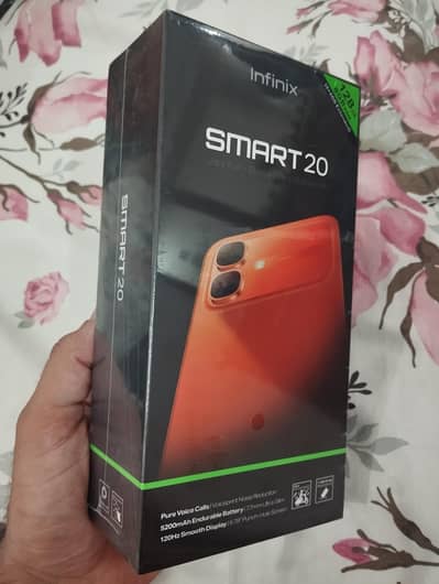 Infinix Smart 20 128 GB Box packed