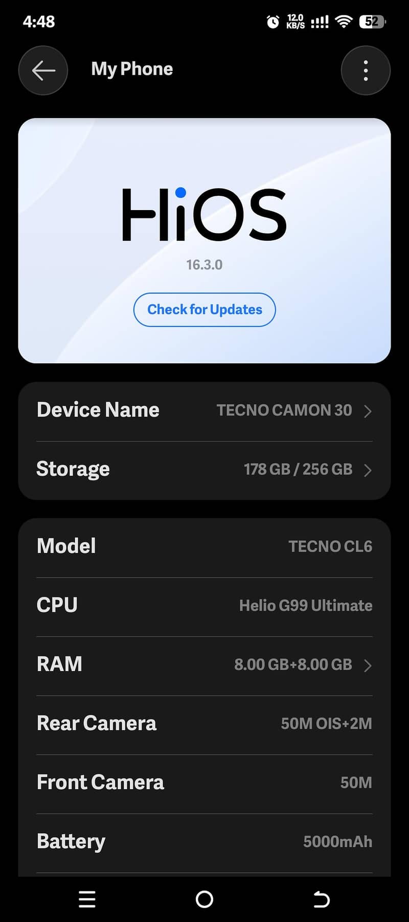 Tecno CAMON 30 5
