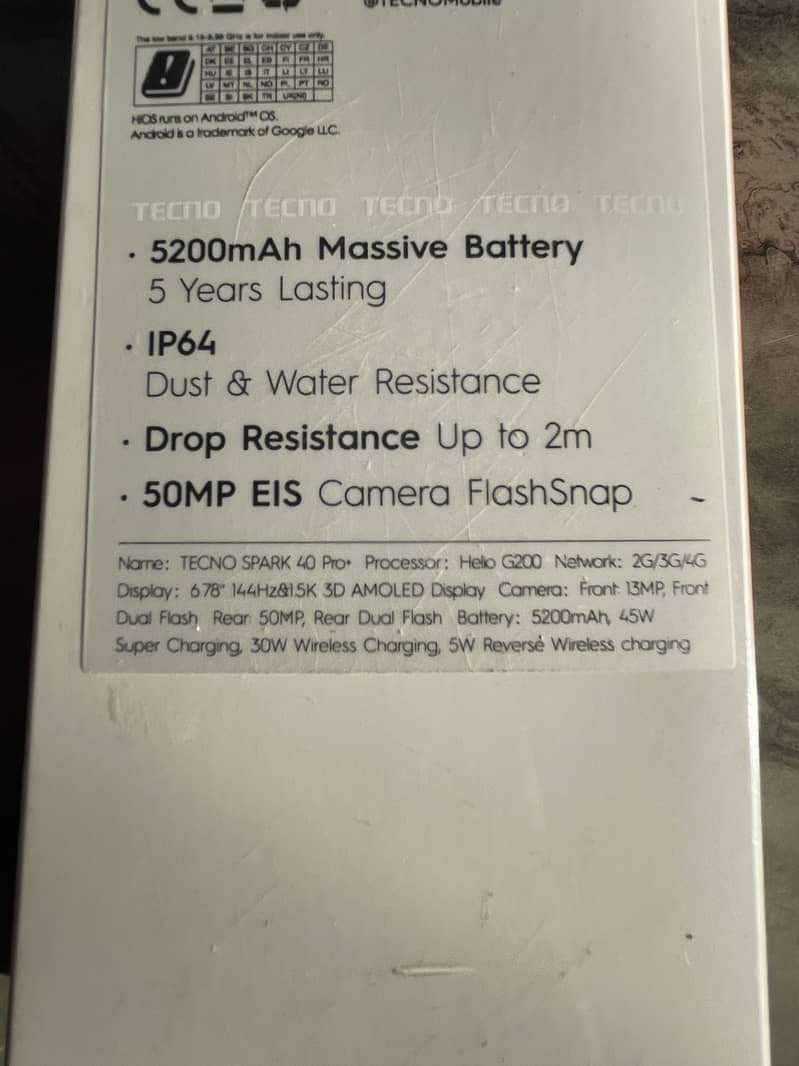 Tecno spark 40 pro plus 3