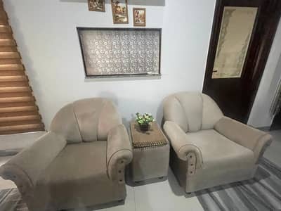 One 2 seater + Two 1 seater sofas, Very Less used