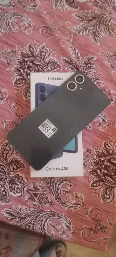 SAMSUNG A06 Mobile 4/128 Gb with Box no open repair 10/10 all ok.