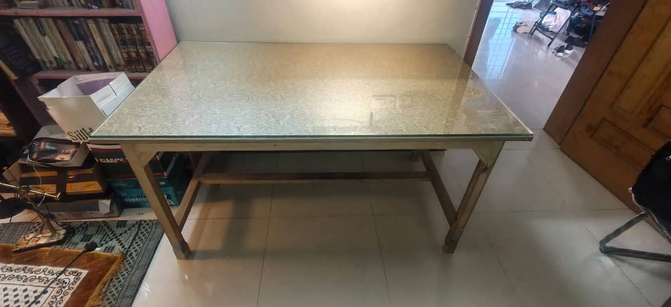 Big Size Dinning/Study Table - Multi Purpose Use. 4