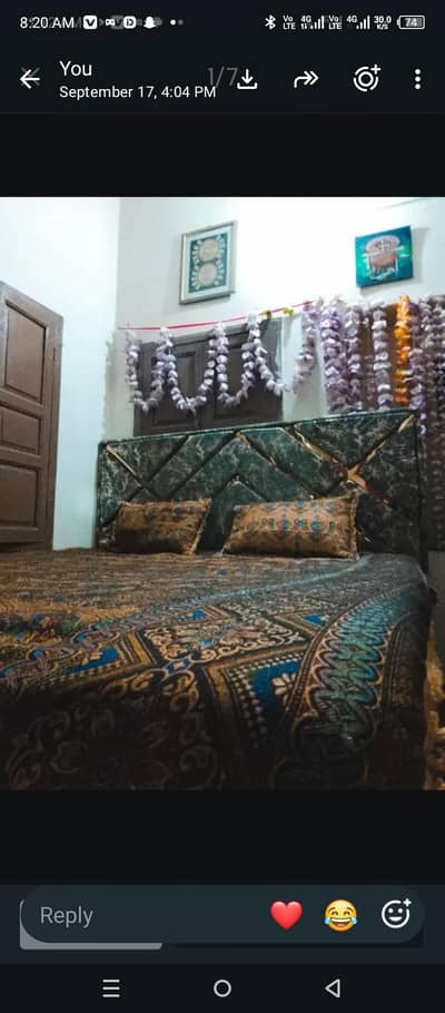 new bed set hai all ok hai koi issue nahi hai