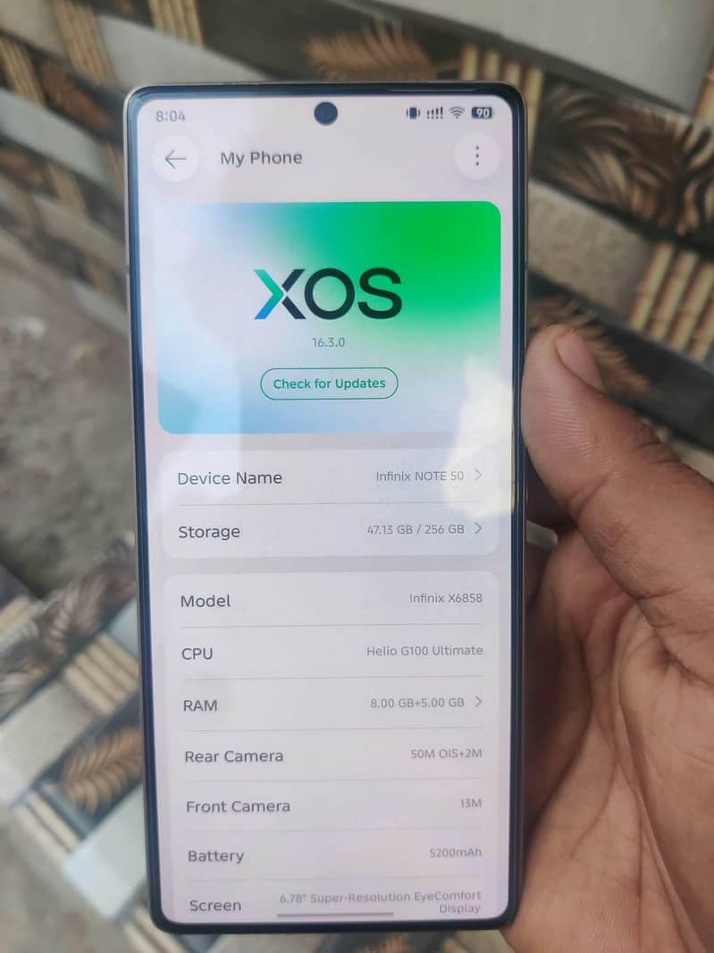 Infinix Note 50 6