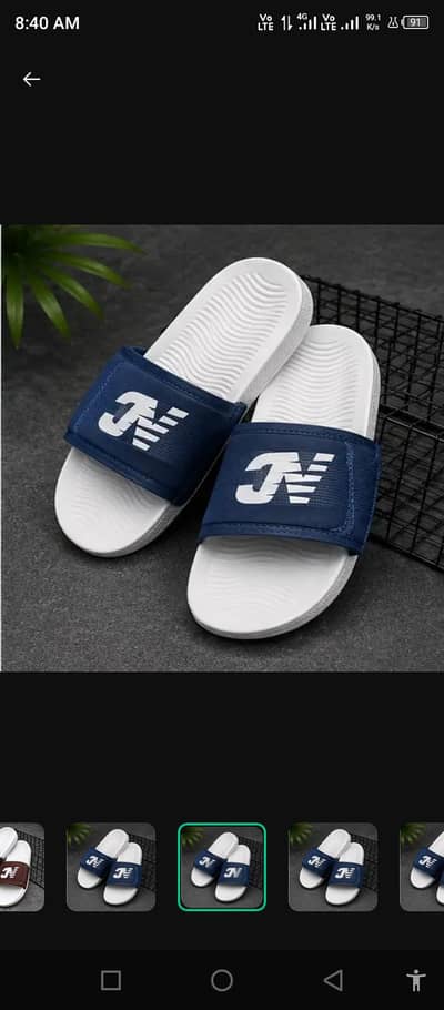 Men's Stylish EVA Slides - Soft & Light - Size 40-44