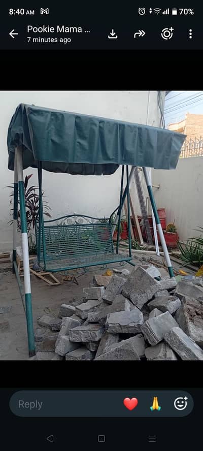 pure iron jhullah ( swing)