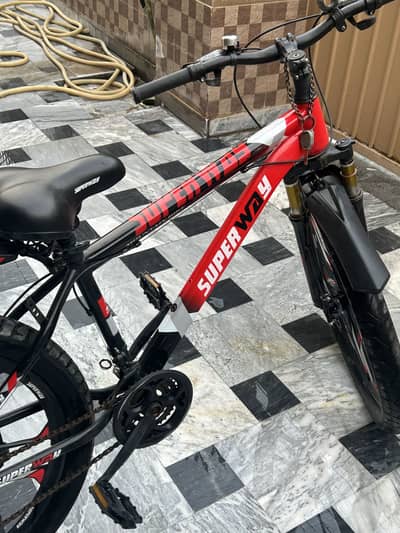 Superway bicycle