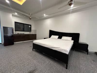 ( 1 Bed Daily Rent: Rs 6,000 ) ( 2 Bed Daily Rent: Rs 9,000 ) in Faisal Town F-18 Islamabad.