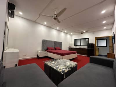 ( 1 Bed Daily Rent: Rs 6,000 ) ( 2 Bed Daily Rent Rs 9,000 ) in Faisal Town F-18 Islamabad.