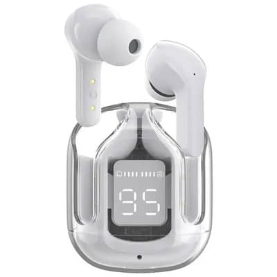 Air31 TWS Wireless Earbuds | Transparent Case | Touch Control | Blueto