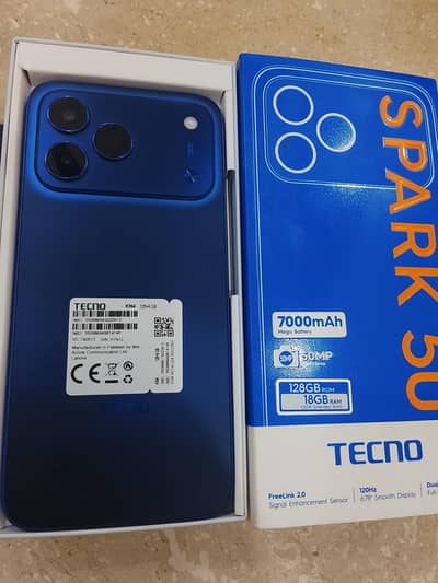 TECNO SPARK 50 COMPLET BOX