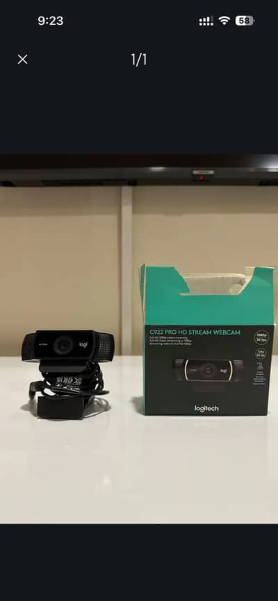 Logitech c922 Pro HD Stream Webcam