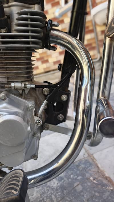 Honda cg 125 2011 silencer