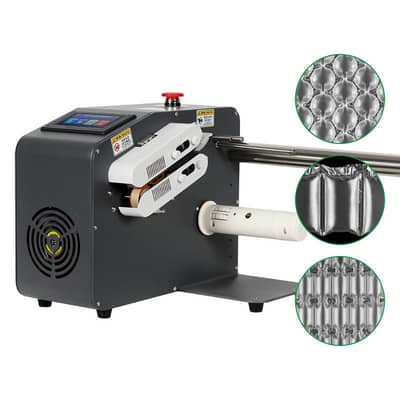 Air bubble film inflator machine for packaging | industrial packing