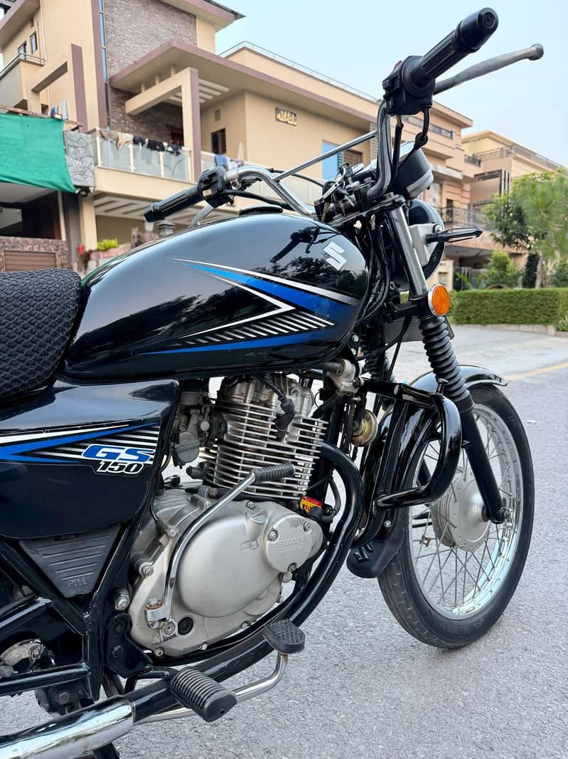 Suzuki GS 150 (2016) | Rawalpindi Number | Mint Condition with Extras ...