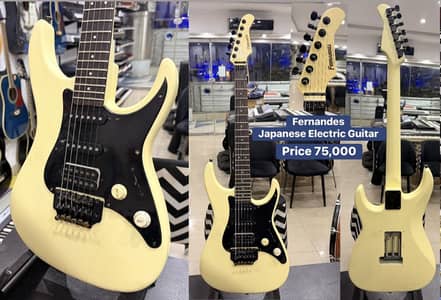 Fernandas Japanese electric guitar /Piano/Keyboard/Bass/Amp/Benjo