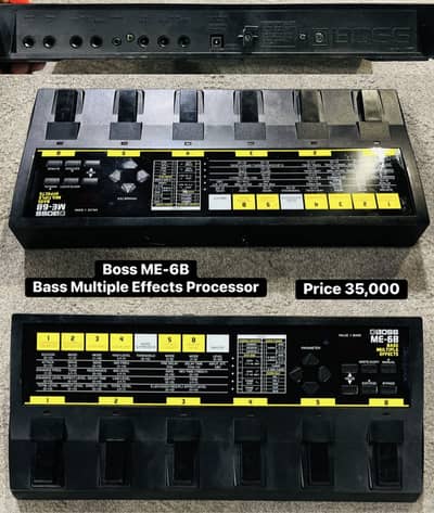 Boss Me-6B Bass guitar Multiple effects padel /Piano/Keyboard/Electric