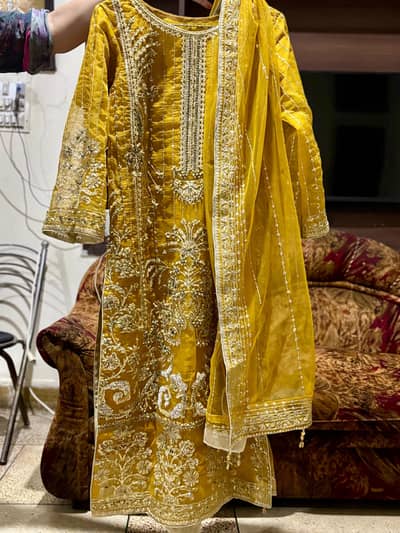 Fancy Suit with Ball bottam trouser