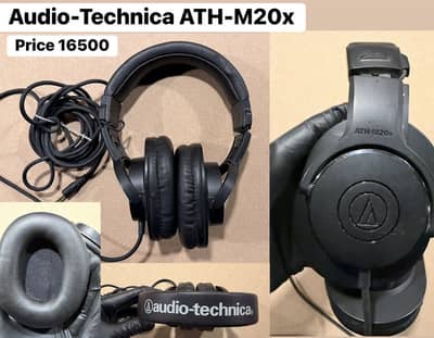 Audio Technica ATH-M 20 x Studio Headphone monitor /Keyboard/Piano