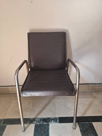 2 Office Visitor Chairs for Sale | Metal Frame