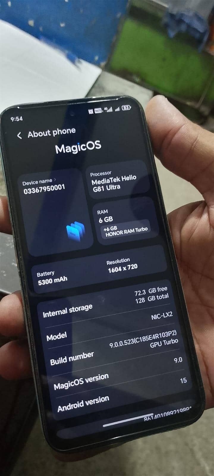 Honor X6 0