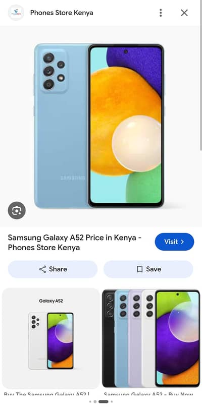 Samsung Mobile A52s