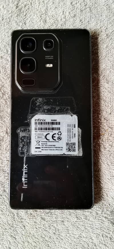 infinix not 50 8+8 256 box oringnel 45w. ka charger hai. 03100037830