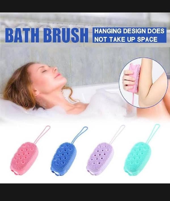 T  Double-Sided Massage Bath Brush - (Pack of 2)