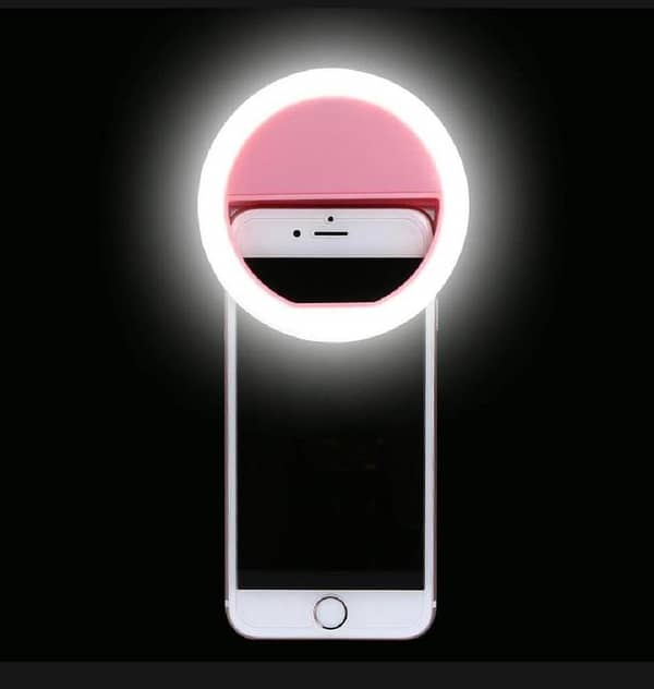 T  Luxury Selfie Led Camera Phone Ring Lamp