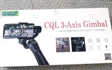CQL 3-Axis Gimble for smartphone and action camera